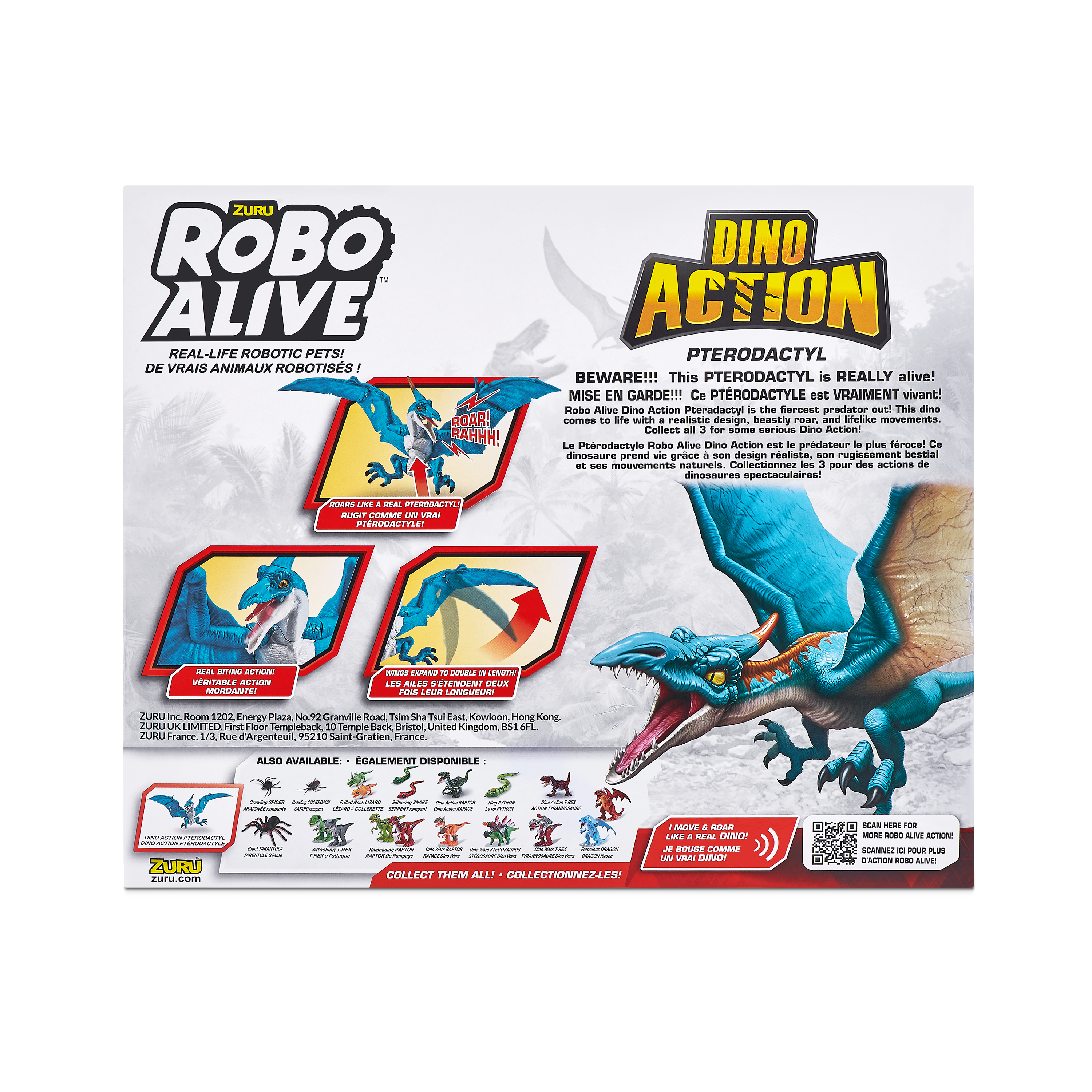 Фигурка Zuru ROBO ALIVE Птеродактиль - фото 9