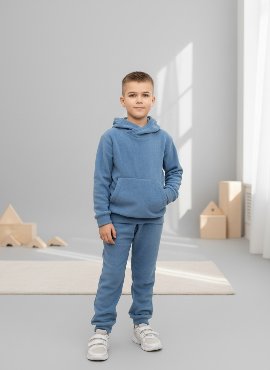 Костюм Утенок 7043г(ш) джинс - фото 1