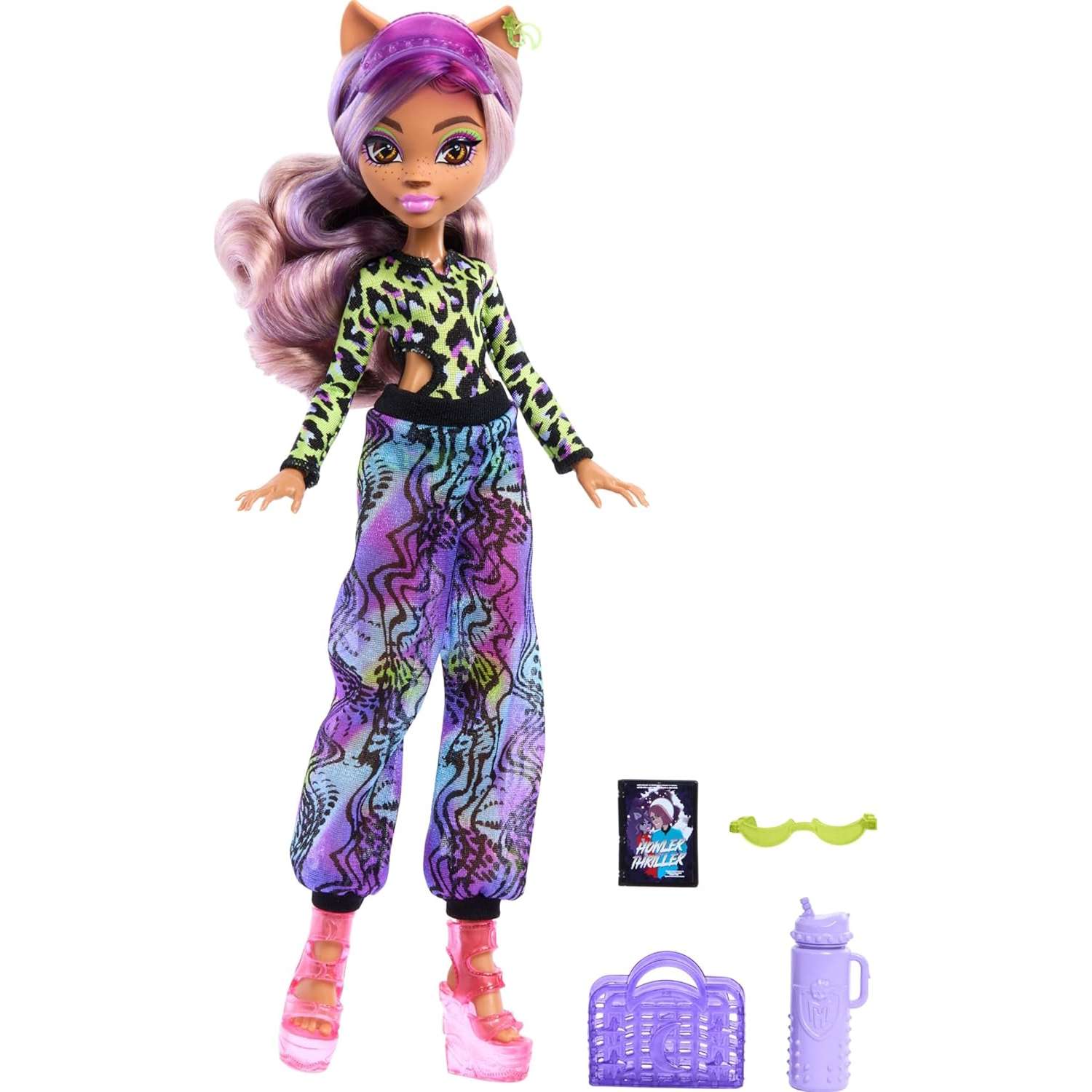 Кукла модельная Monster High Spring Break Clawdeen HRP67 - фото 1