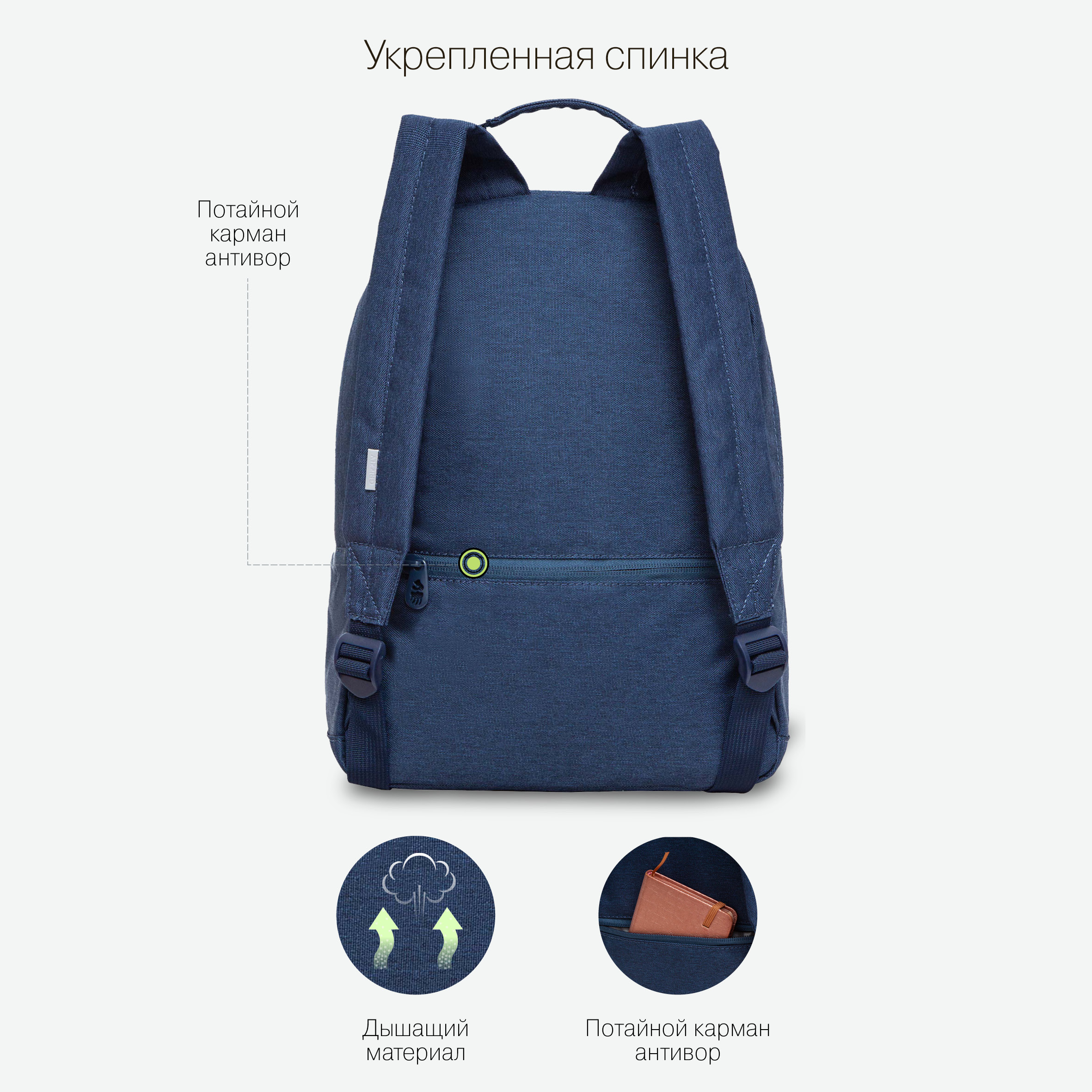 Рюкзак Grizzly для девочки - фото 8