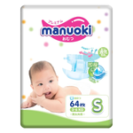 Подгузники Manuoki S 64 шт.