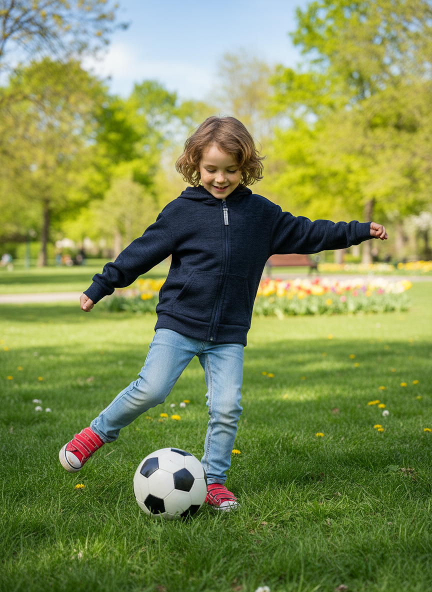 Толстовка Утенок 601кт т.синий - фото 2