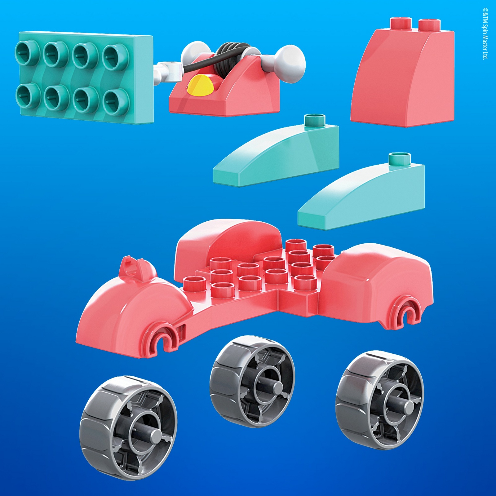 Конструктор Mega Bloks Щенячий патруль Скутер Либерти - фото 8