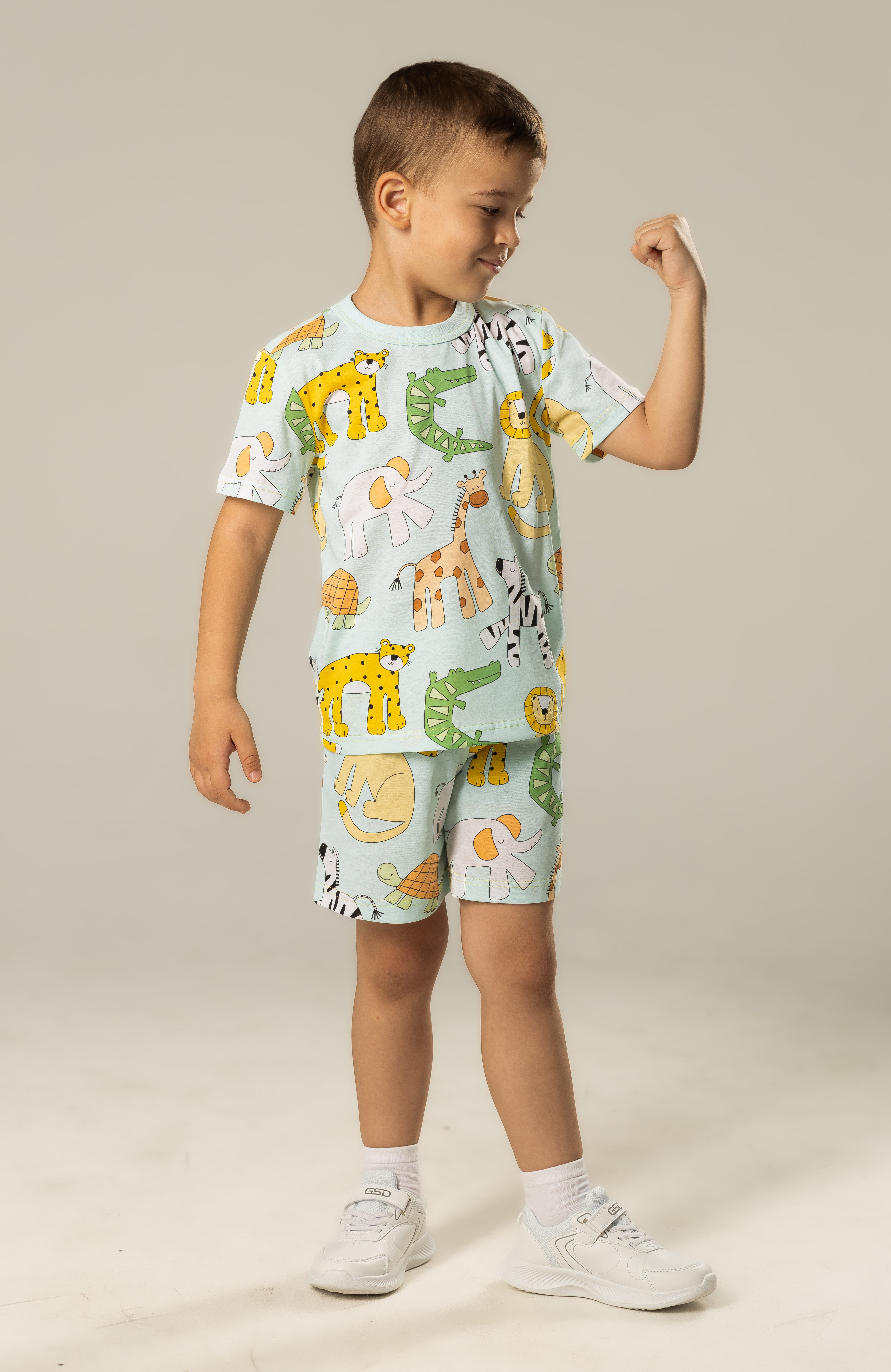 Футболка и шорты ОПТОВИЧКОФФ ФШ7027 - фото 4