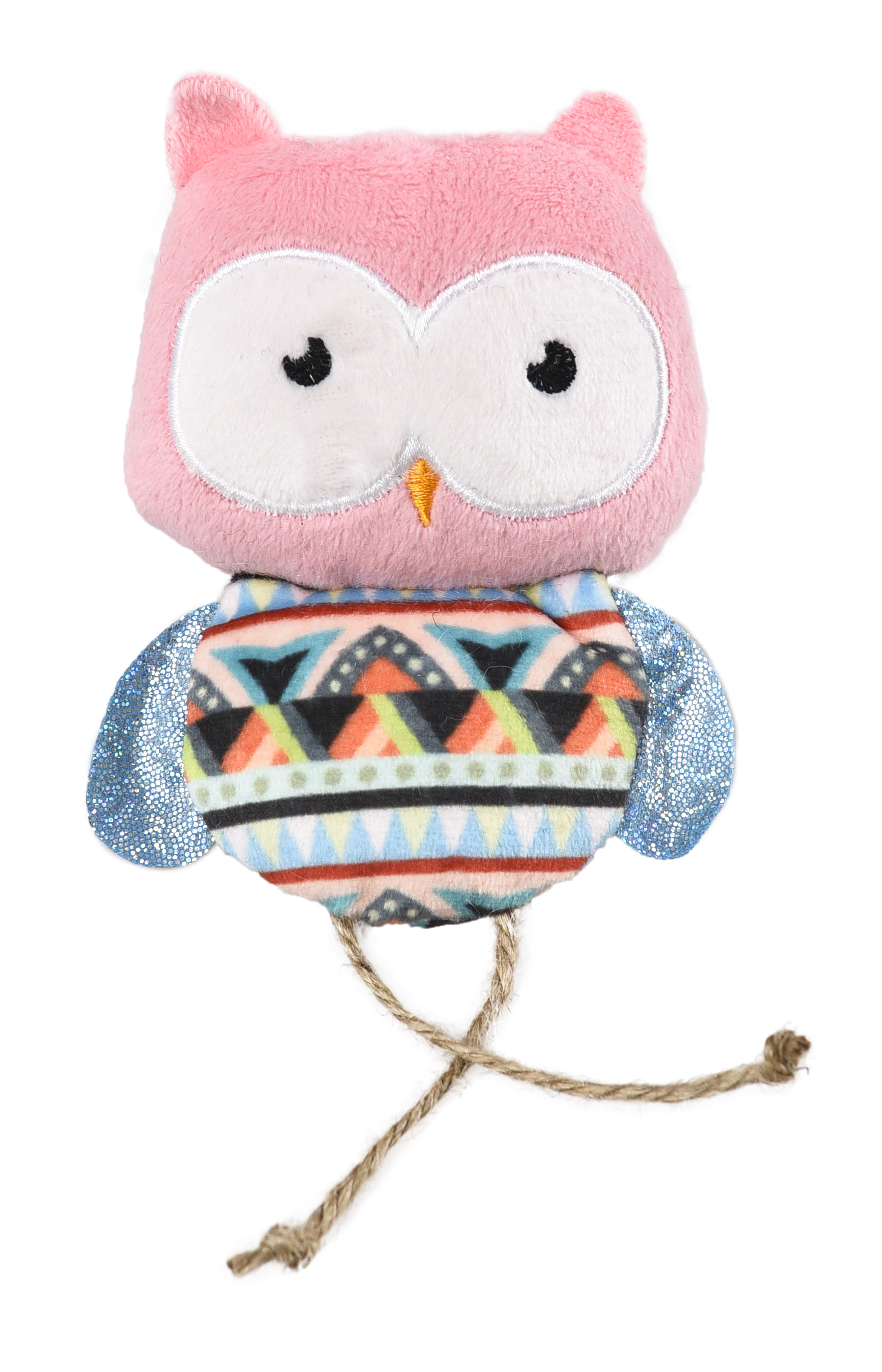 Игрушка для кошек Barbaks Сова с кошачьей мятой 18.5*9см - фото 1