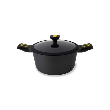 Кастрюля с крышкой ZANUSSI из алюминия Assisi со съемной ручкой 24 см
