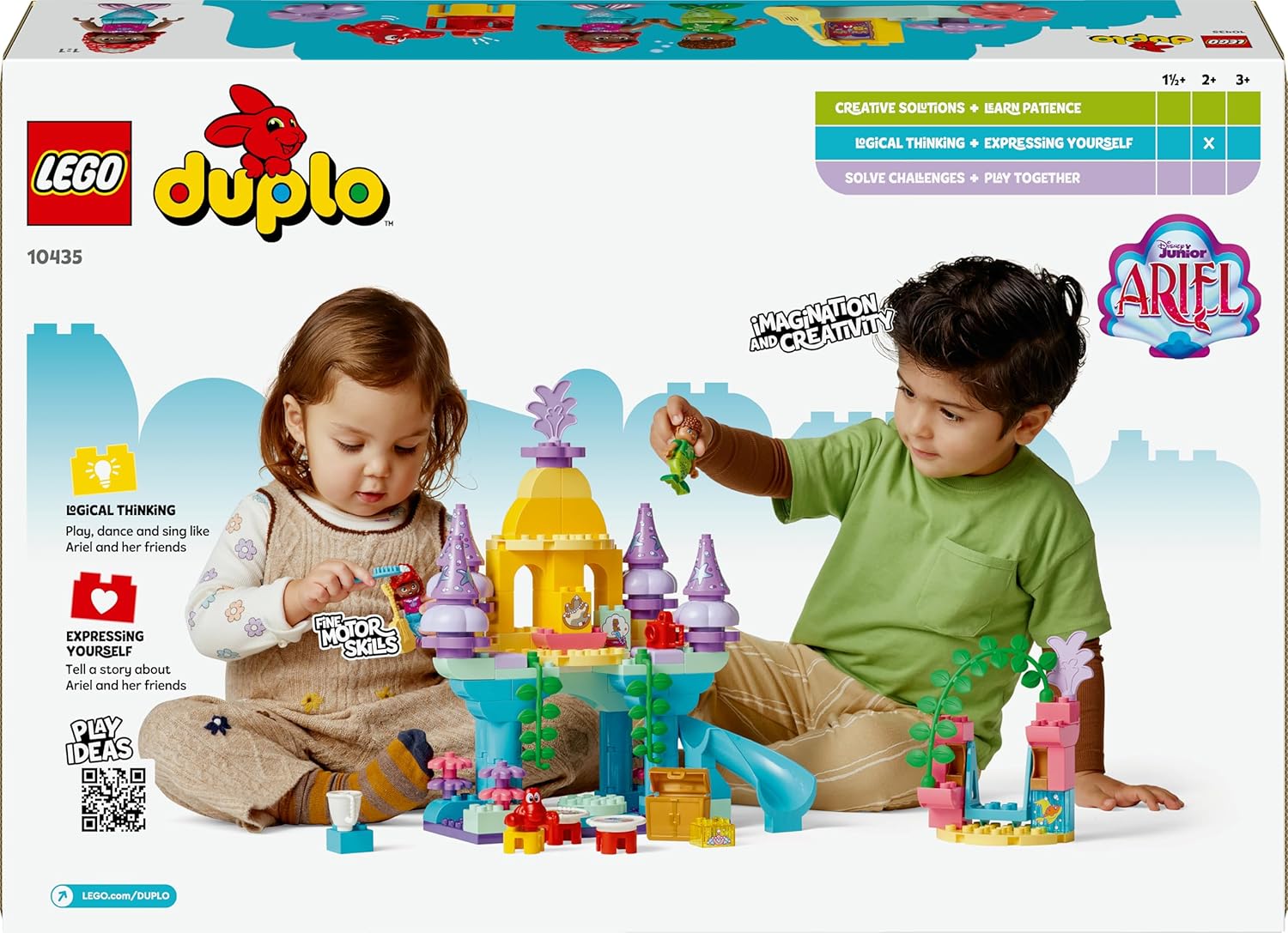 Конструктор LEGO DUPLO Ариэль блочный - фото 8