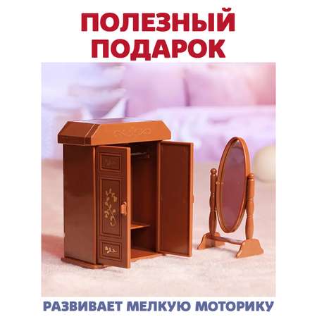 Аксессуар для кукол DDung кровать, кукольный интерьер