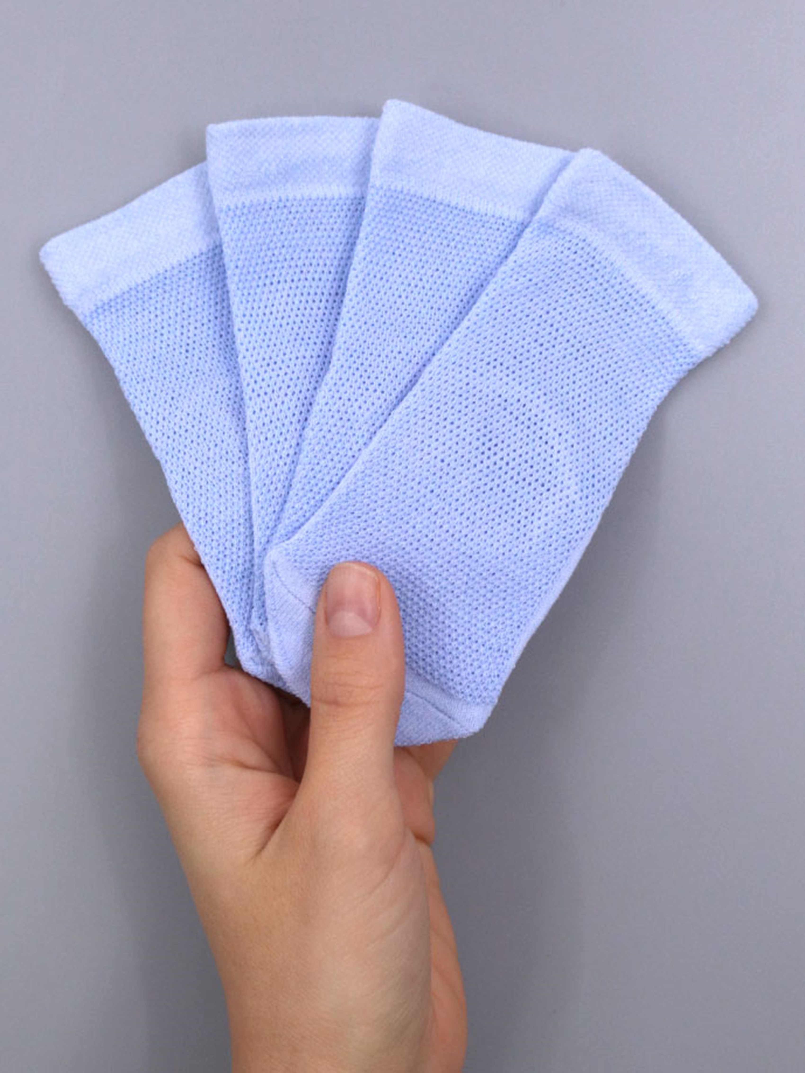 Носки 2 пары ST-KIDS FN-SETKA/голубой - фото 1