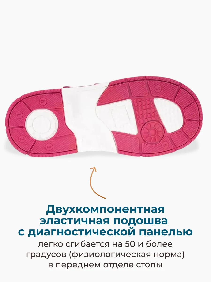 Сандалии ORTMANN kids 7.35_Kassel_выс 3/4, ярко-розовый, о/м - фото 9