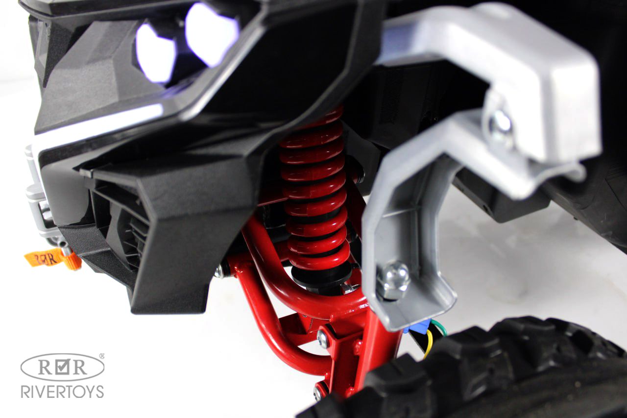 Электромобиль RIVERTOYS Z707ZZ-BLACK-RED С пультом ДУ - фото 13