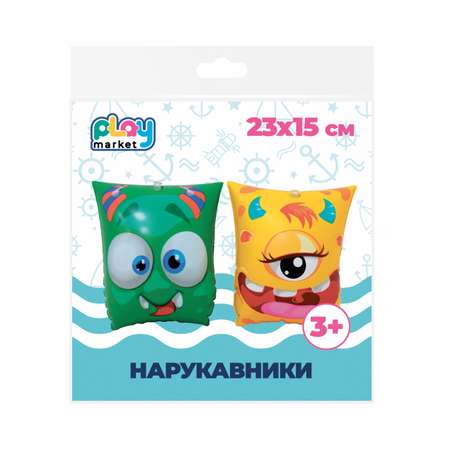 Нарукавники надувные Феникс Презент для плавания для детей старше 3-х лет ПВХ 23*15см 94103