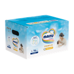 Подгузники MANU Premium S (4-8) 96 шт.