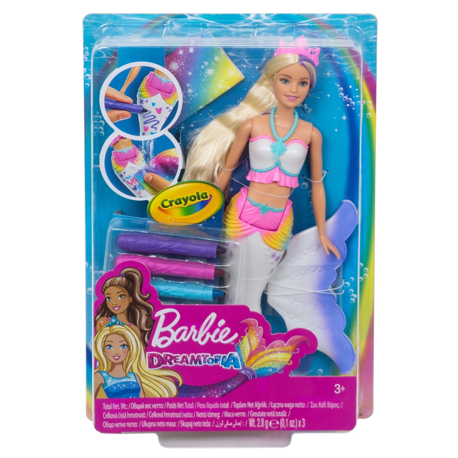 Кукла модельная Barbie Dreamtopia Цветочная русалочка GCG67 - фото 2