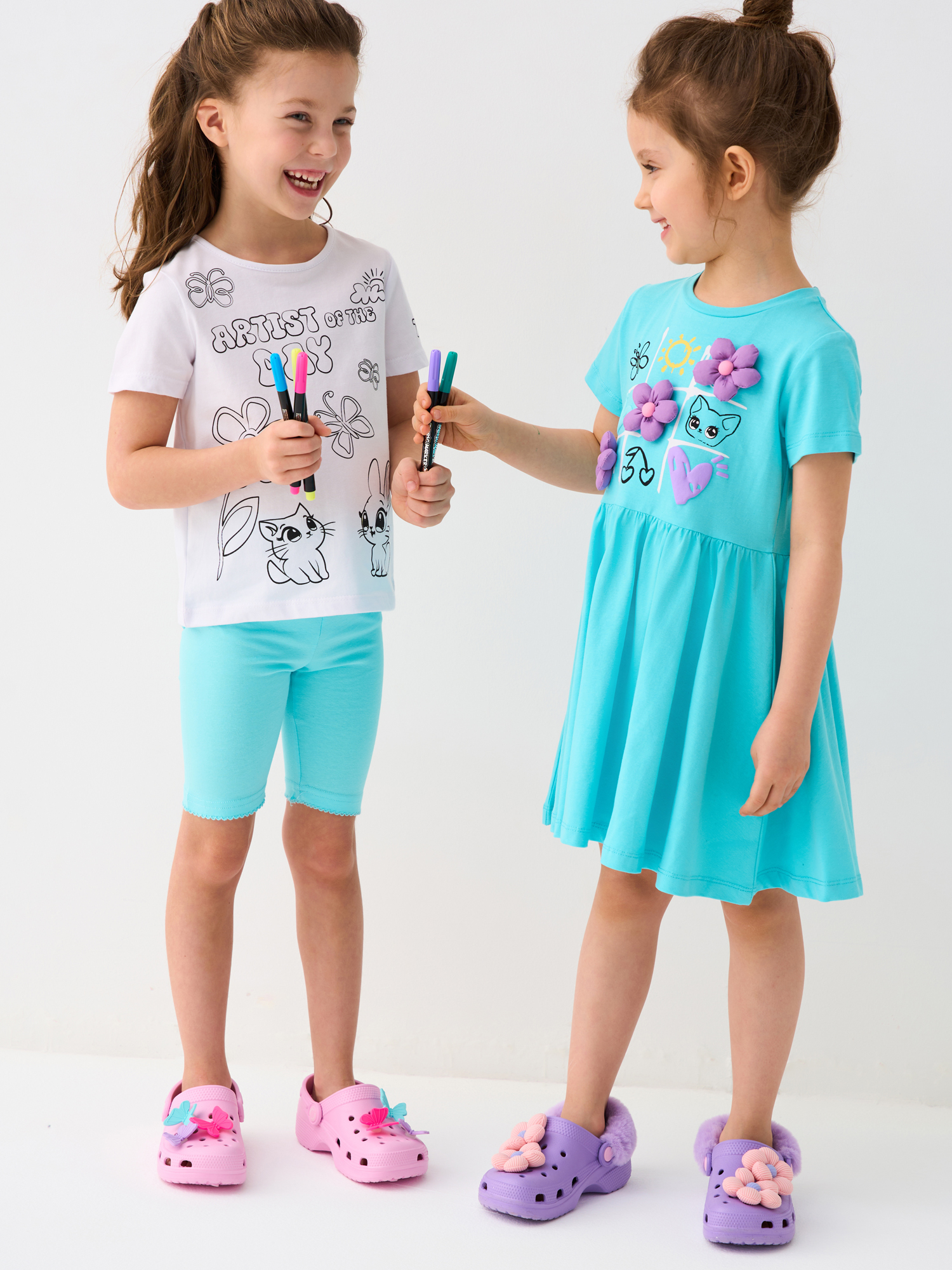 Футболка и фломастеры PlayToday 12622096 - фото 6