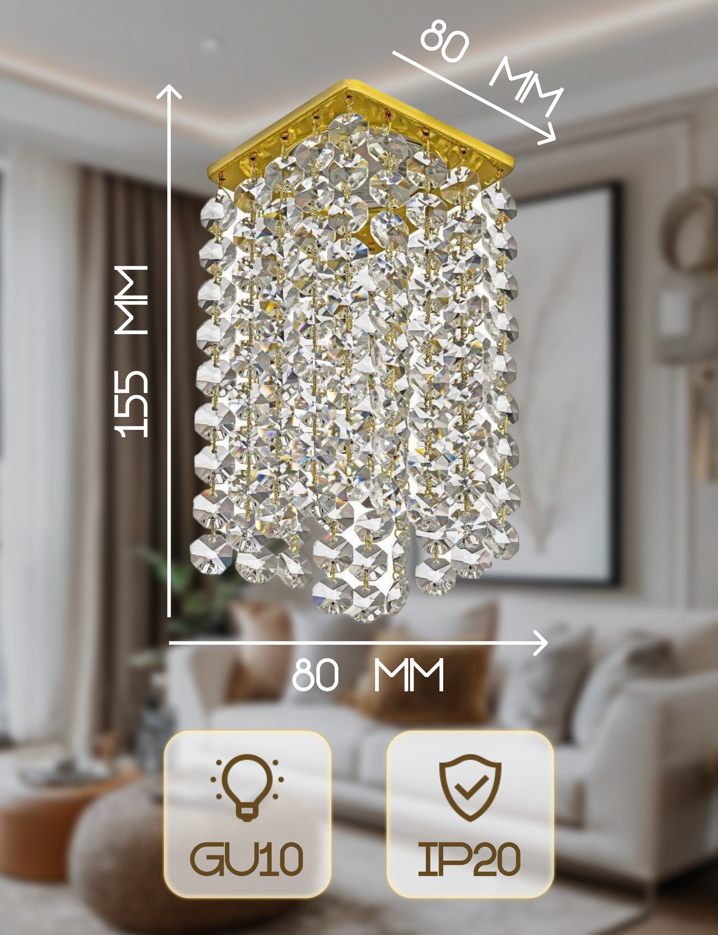 Спот Dio DArte Elite Tayo в ассортименте - фото 2