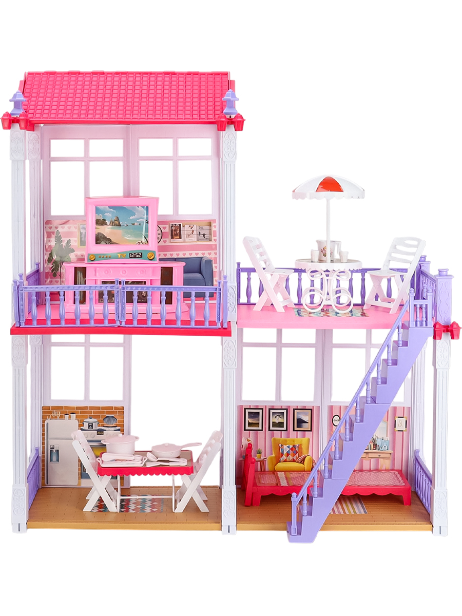 Домик для кукол Рыжий кот 74 см Y27082005 - фото 2