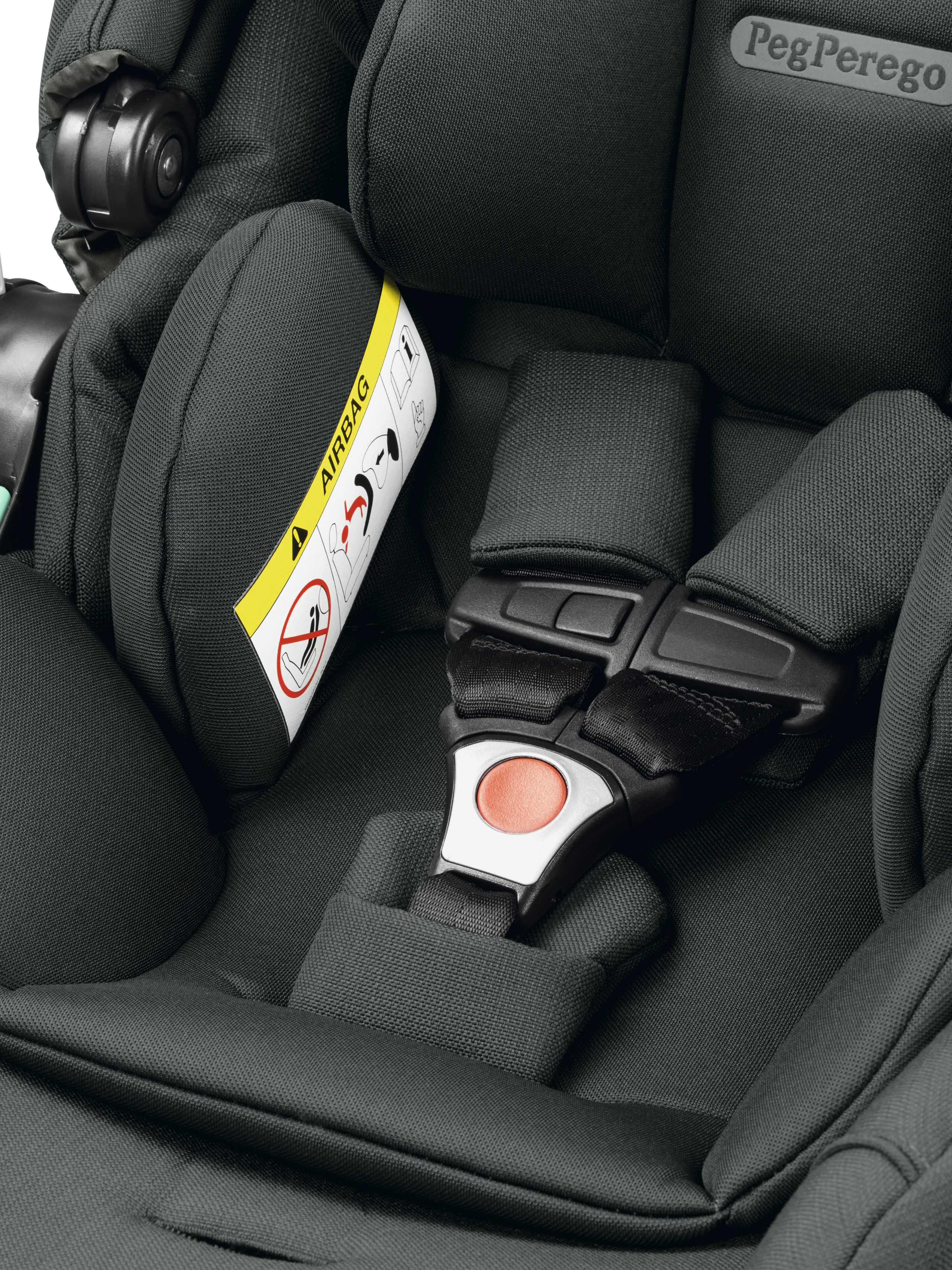 Автокресло Peg-Perego Lounge 0 (0 -13 кг) зеленый - фото 4