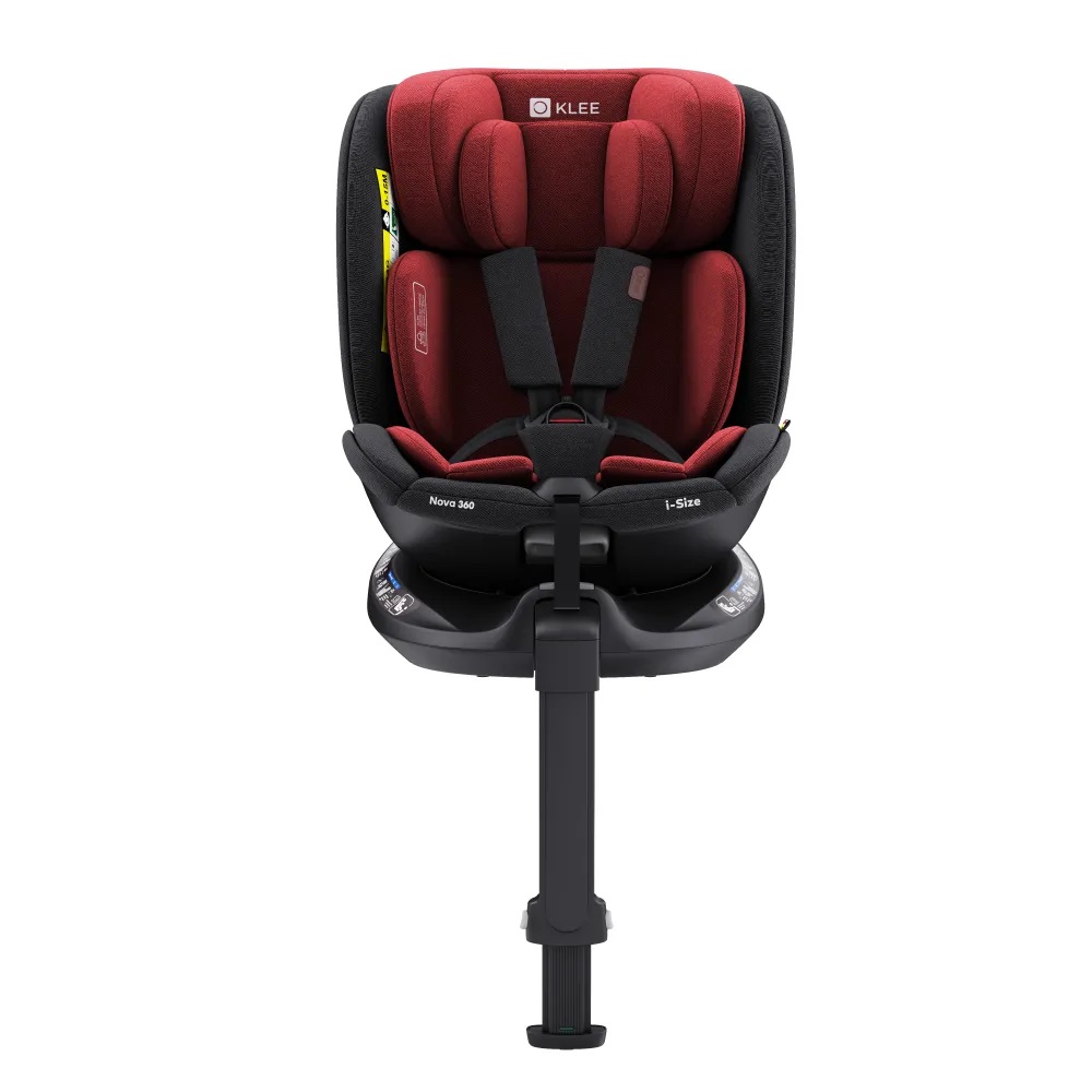 Автокресло KLEE Nova 360 i-Size Isofix 0+/1/2/3 (0-36 кг) красный - фото 2