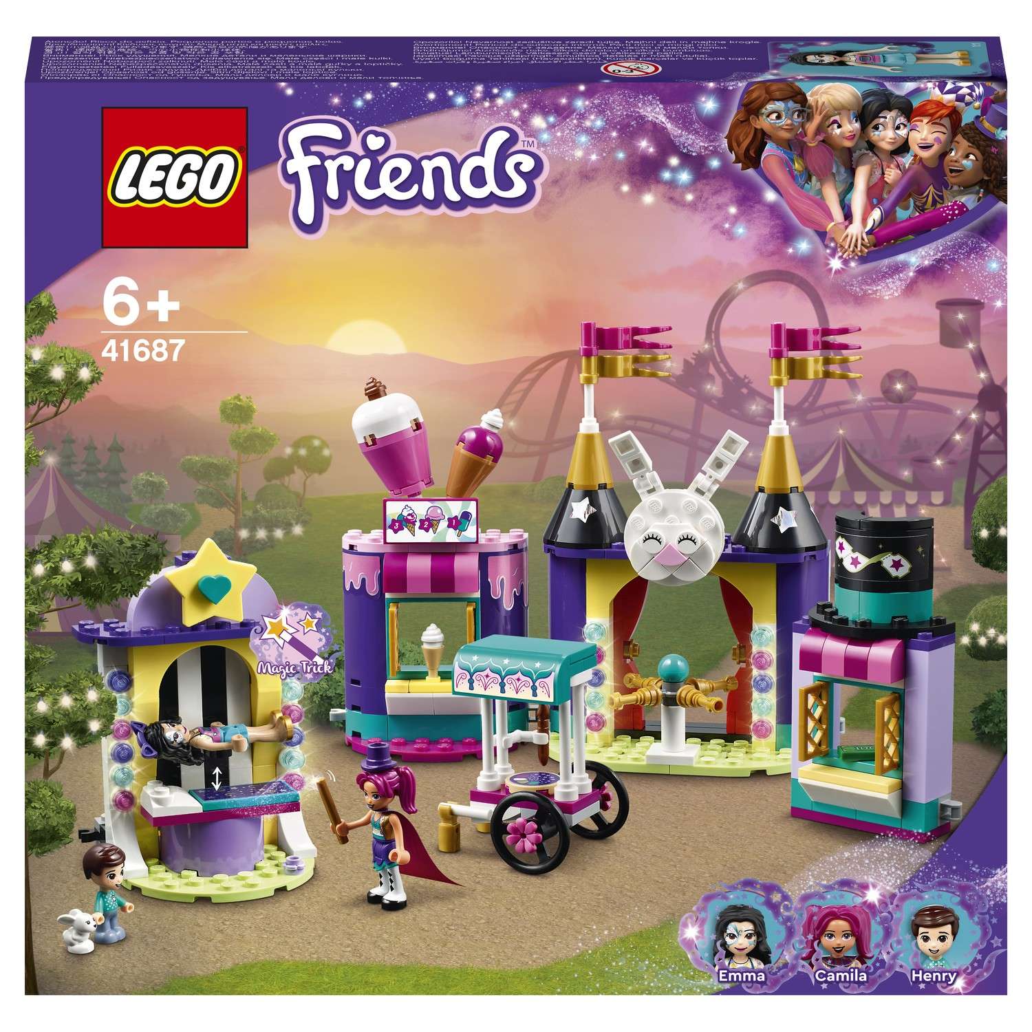 Конструктор LEGO Friends Киоск на Волшебной ярмарке блочный - фото 2
