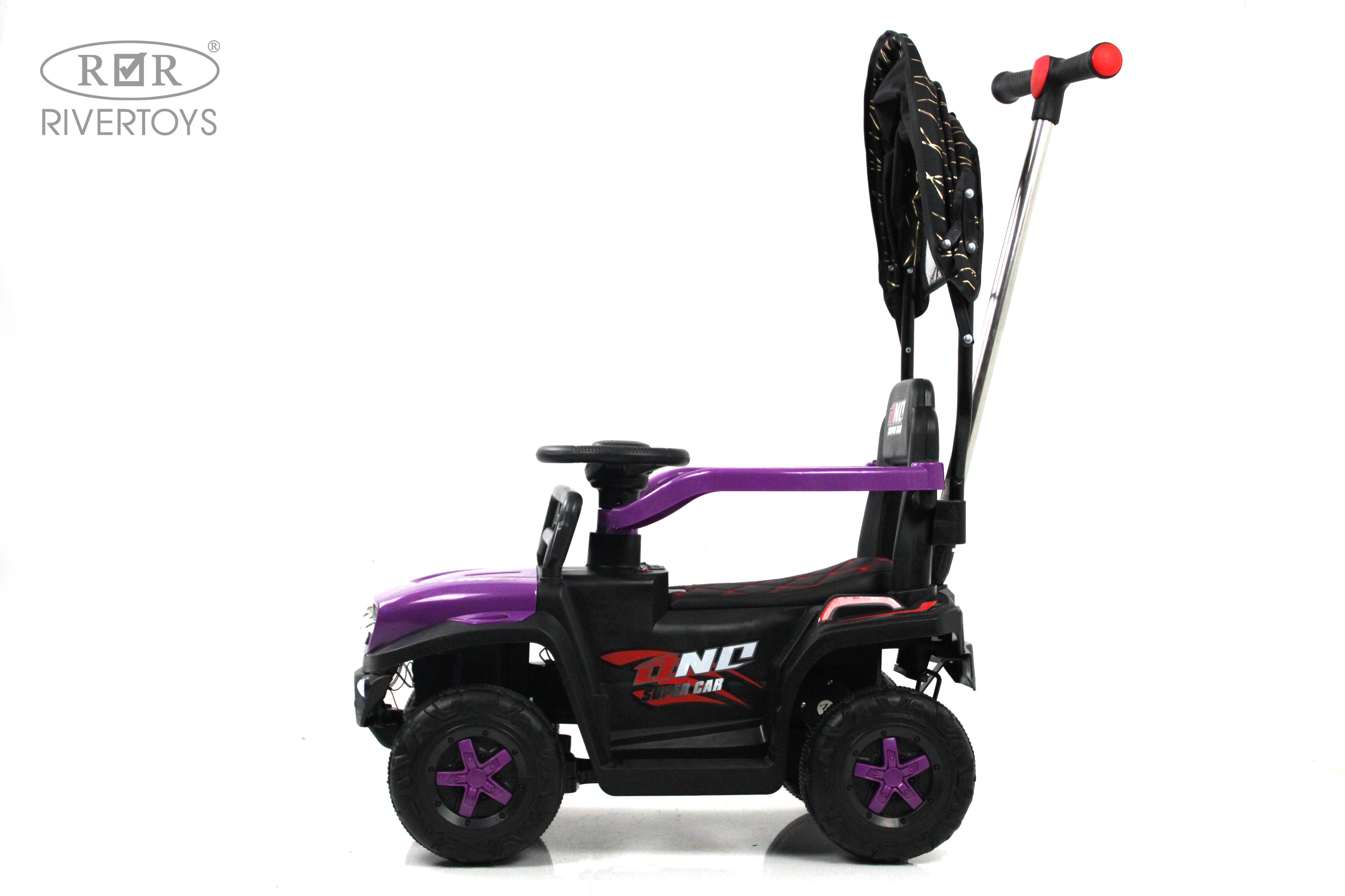 Электромобиль RIVERTOYS G005GG-VIOLET С пультом ДУ - фото 11