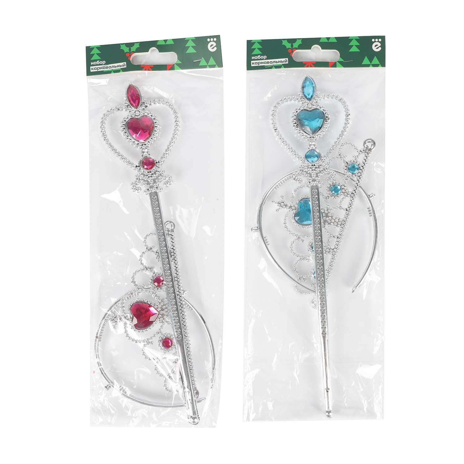 Корона ё с волшебной палочкой в ассортименте - фото 1