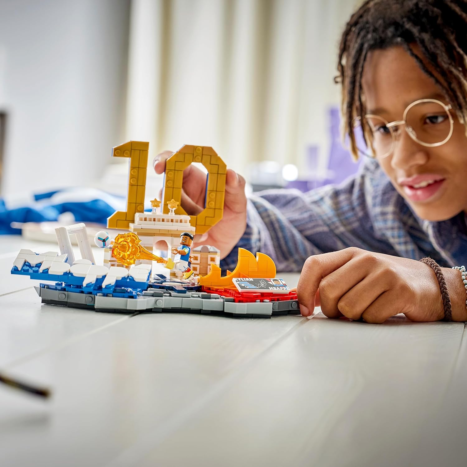 Конструктор LEGO Editions Мбаппе-лучшие моменты 490 дет. - фото 8