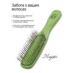 Массажная расческа Majestic зеленый