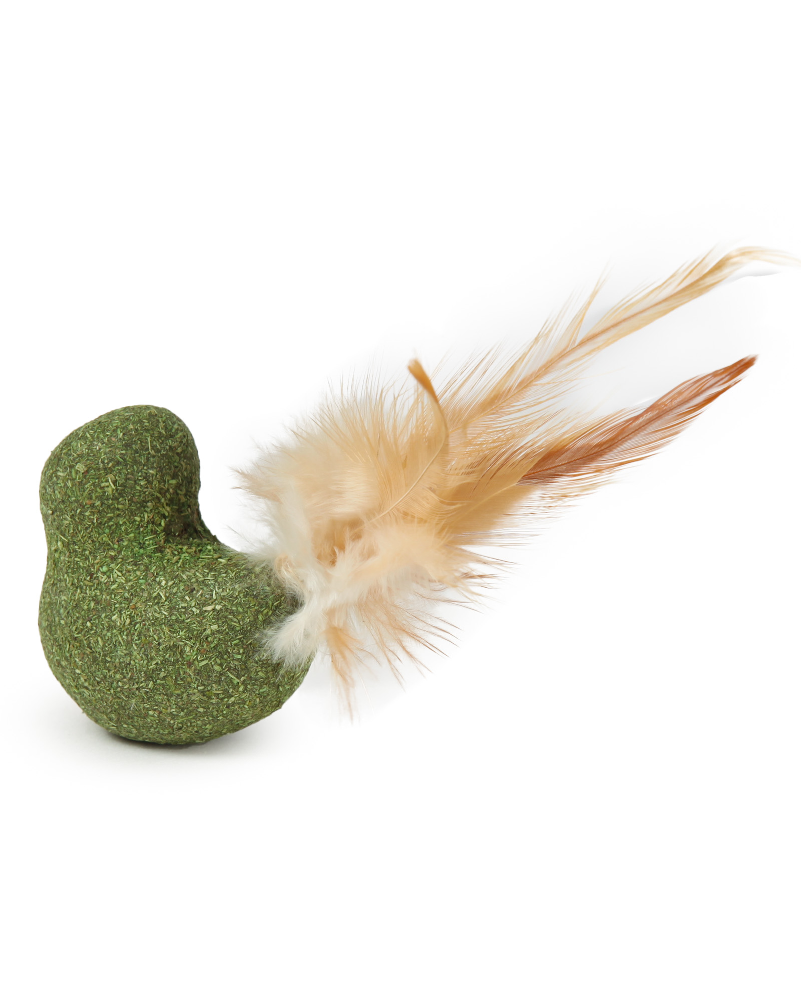 Игрушка для кошек Barbaks Птичка из кошачьей мяты с перьями 17.5см - фото 4