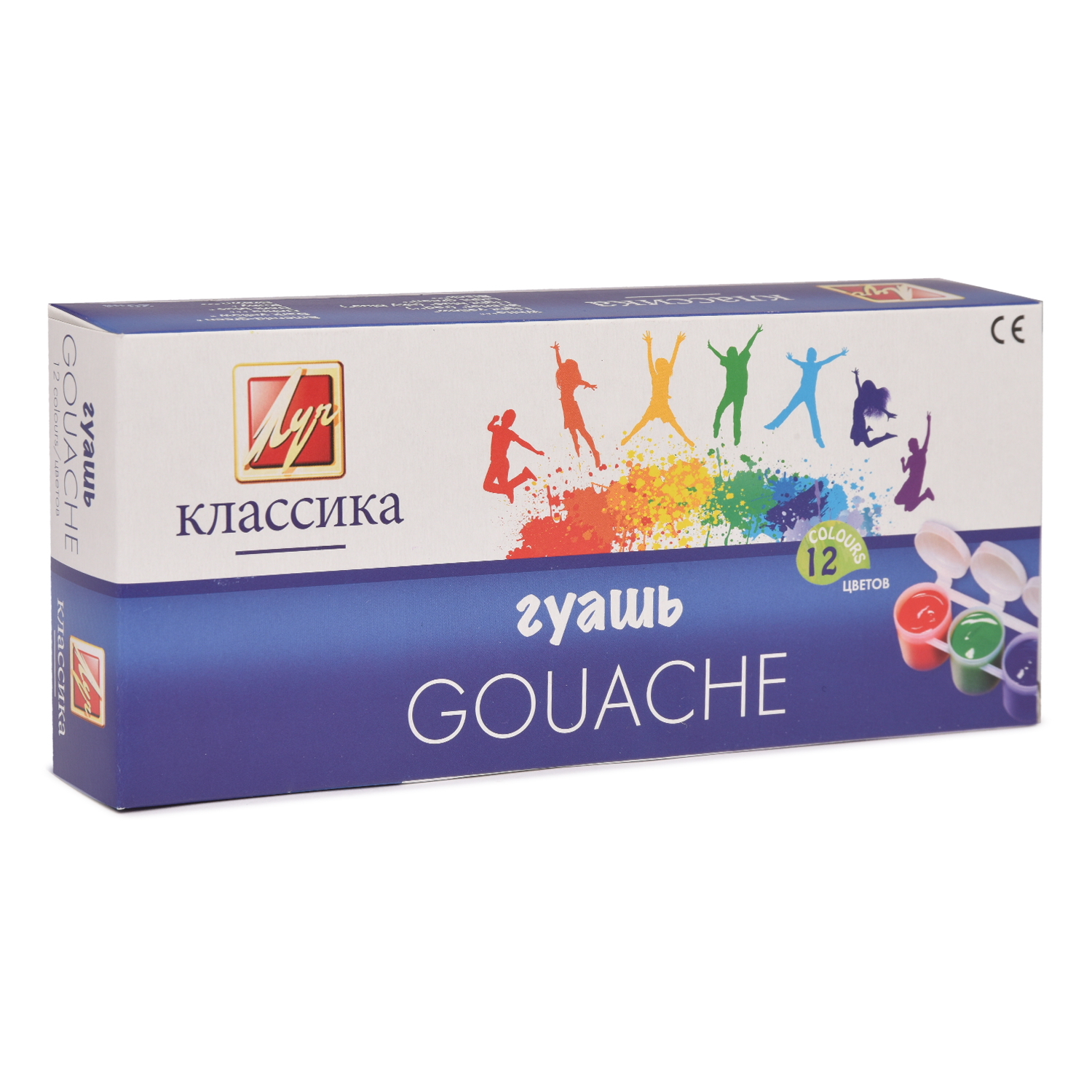 Краски гуашь Луч 12 цв. - фото 3