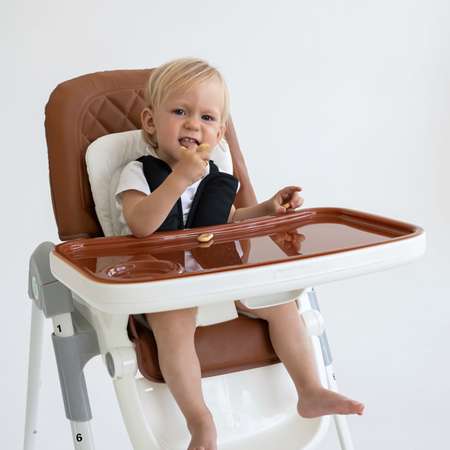 Стульчик для кормления Grown Up Baby High Chair Brown классический