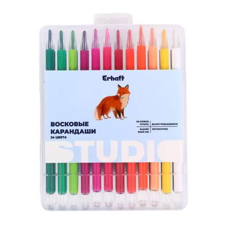 Восковые мелки Erhaft 24 шт.