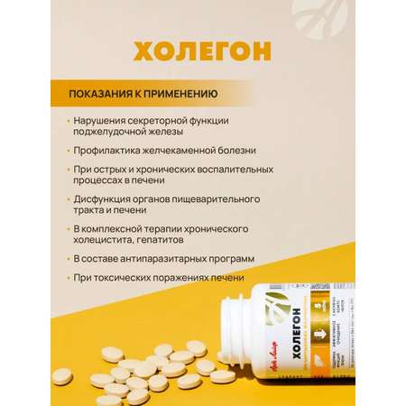 БАД Арт Лайф Холегон Желчегонный антипаразитарный комплекс
