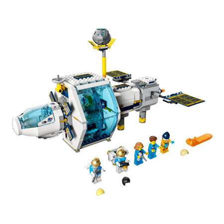 Конструктор LEGO City Space Лунная станция блочный