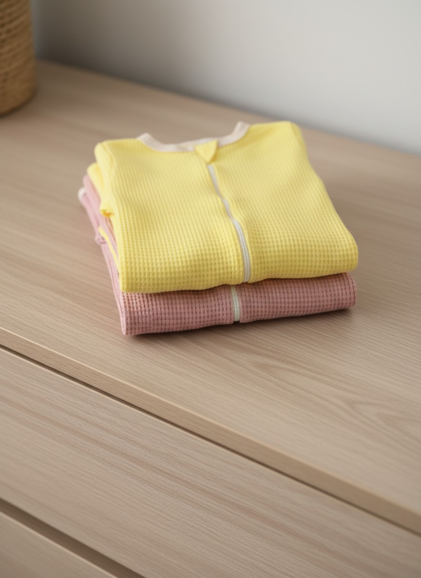 Комбинезон 2 шт Bunnyphant Т-169-2/пудровый-лимонный - фото 4