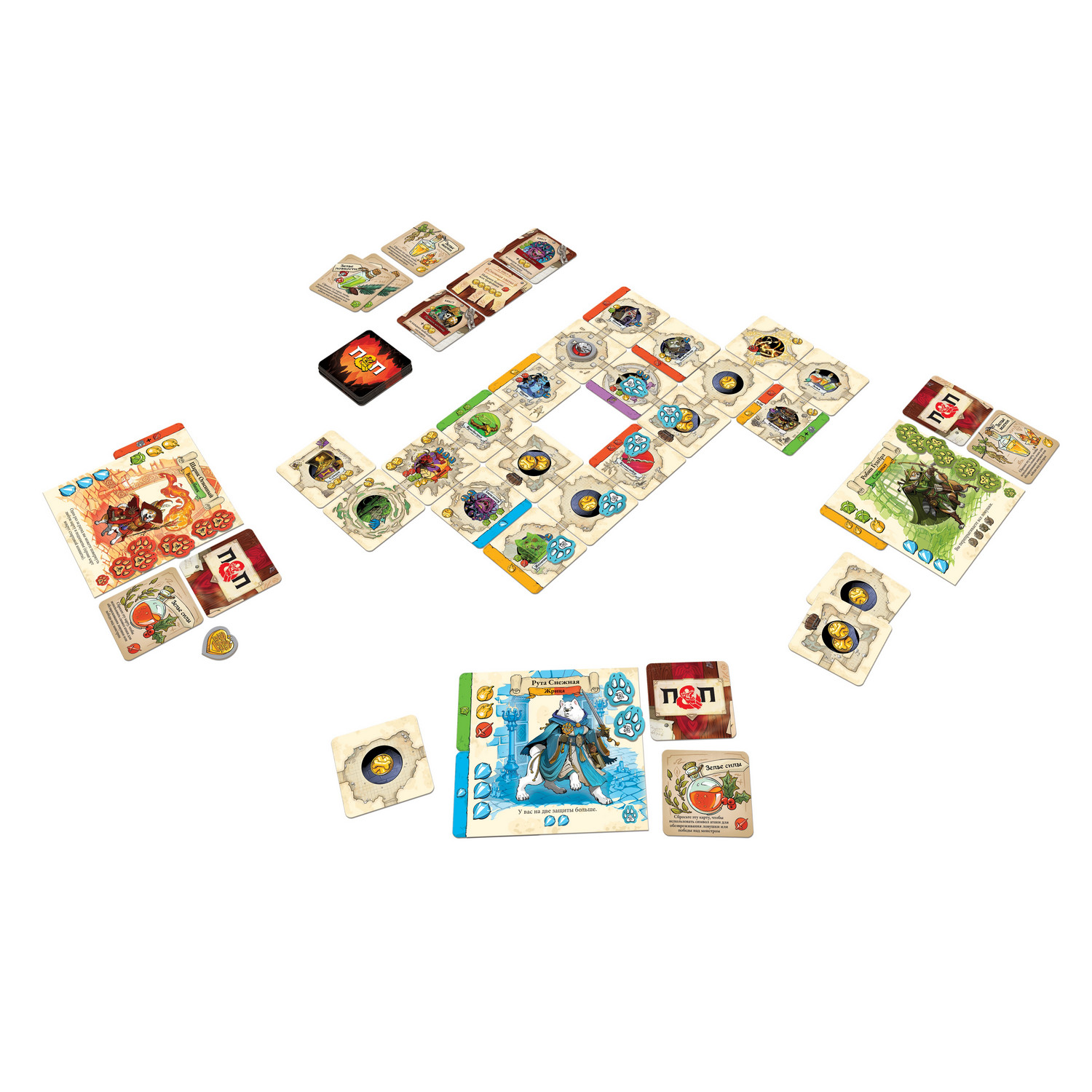 Настольная игра Hobby World Подземелья и пёсики - фото 2