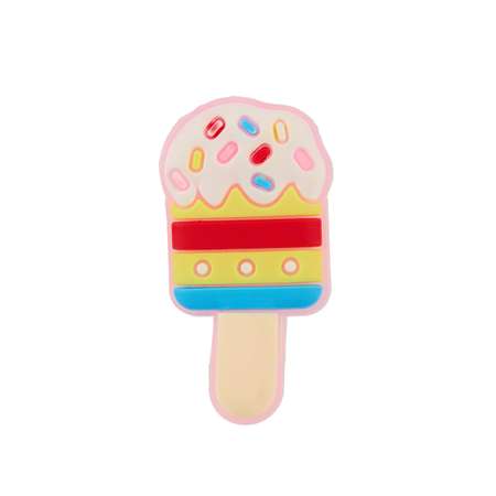 Solomeya Набор украшений для расчески, Мороженое, 5 шт./Set of charms for hair brush, Ice Cream, 5 pcs.