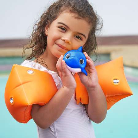 Игрушка для ванной ROBO ALIVE JUNIOR Daddy Shark Голубая 25282B
