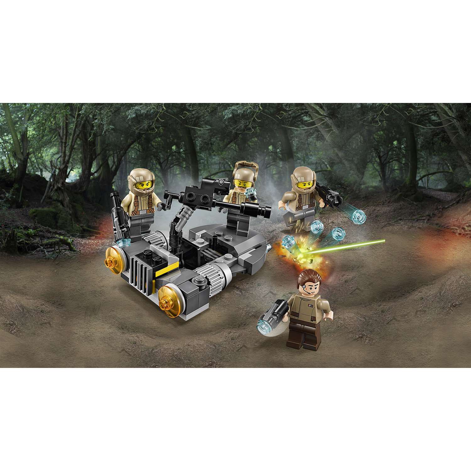Конструктор LEGO Star Wars Боевой набор Сопротивления блочный - фото 4