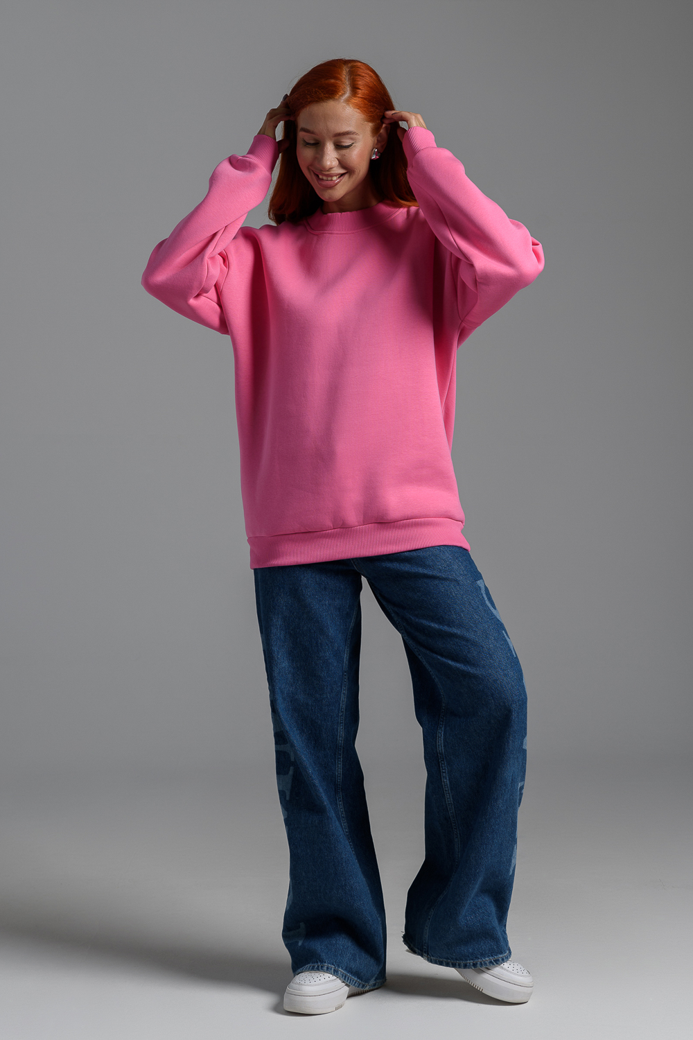 Свитшот Натали Суслова 14422 розовый - фото 13