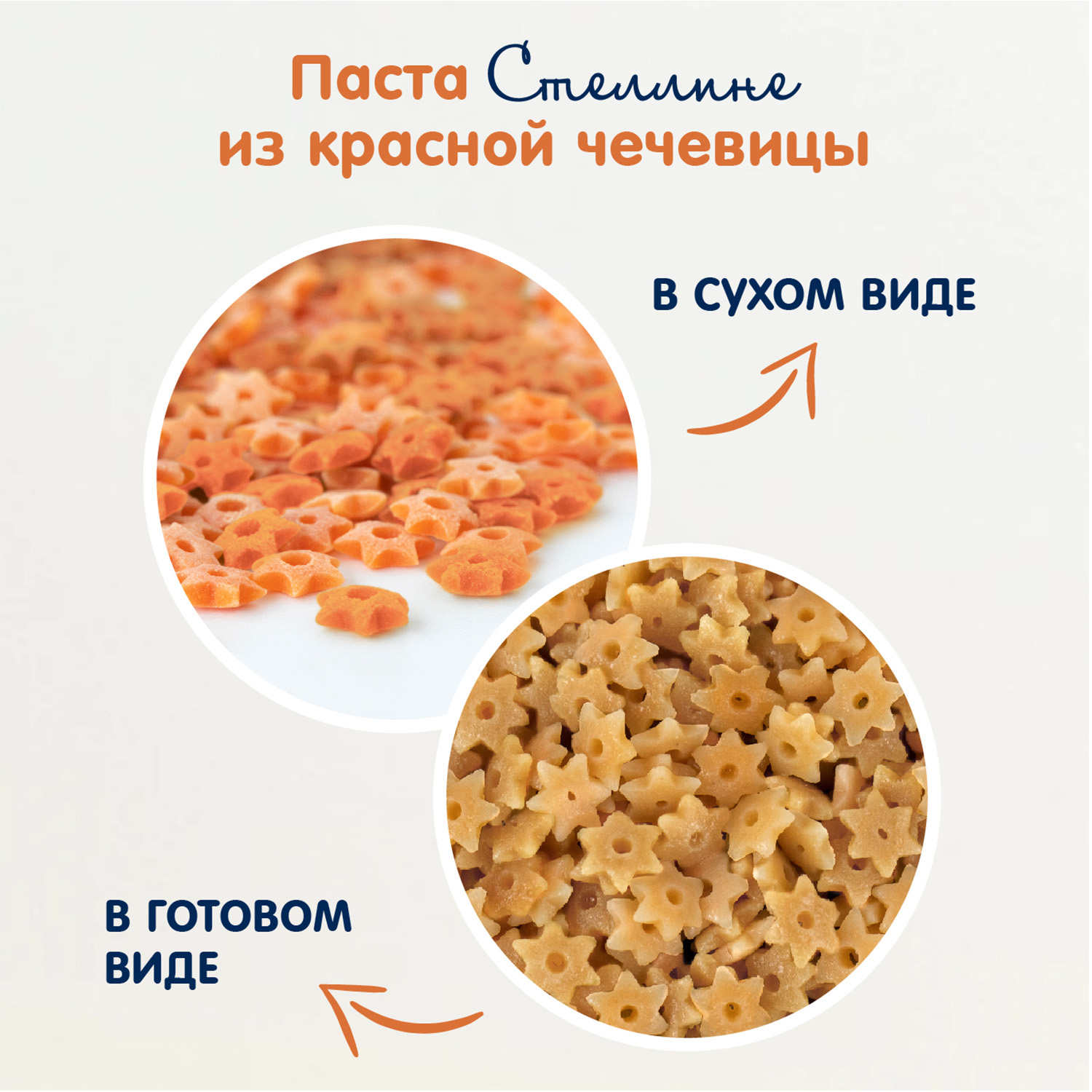 Макароны чечевичные Fleur Alpine стеллини 250г - фото 3