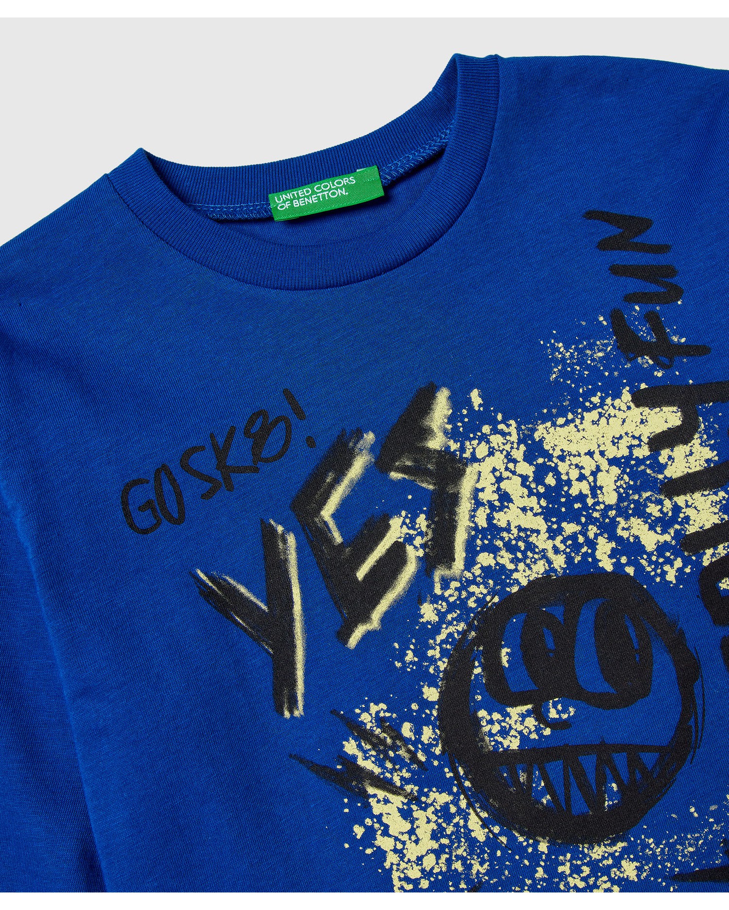 Лонгслив United Colors of Benetton 25A_3JERG10K5_19R - фото 3