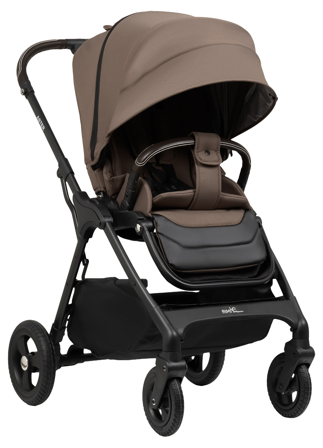 Коляска прогулочная Aimile Астра / Aster коричневый - фото 12