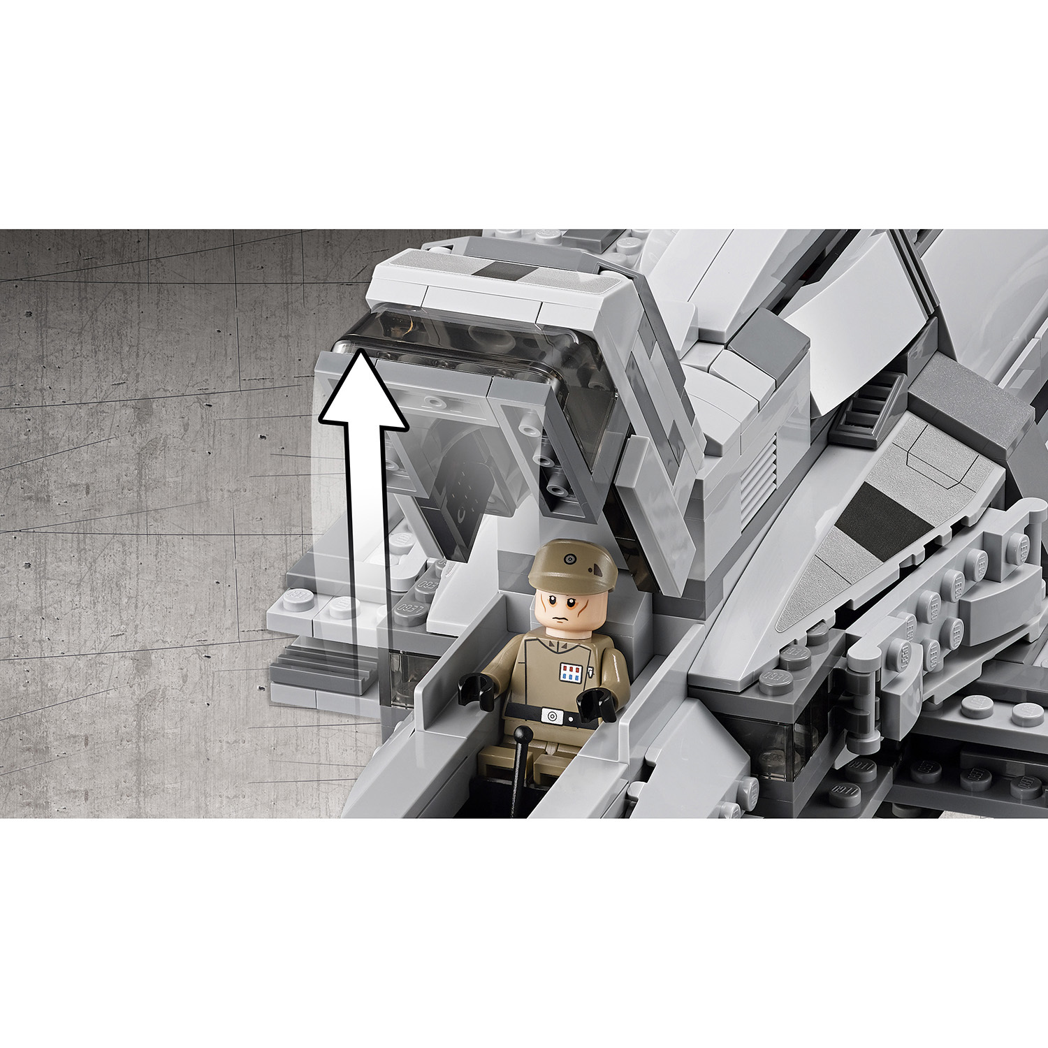 Конструктор LEGO Star Wars Имперский десантный корабль блочный - фото 6