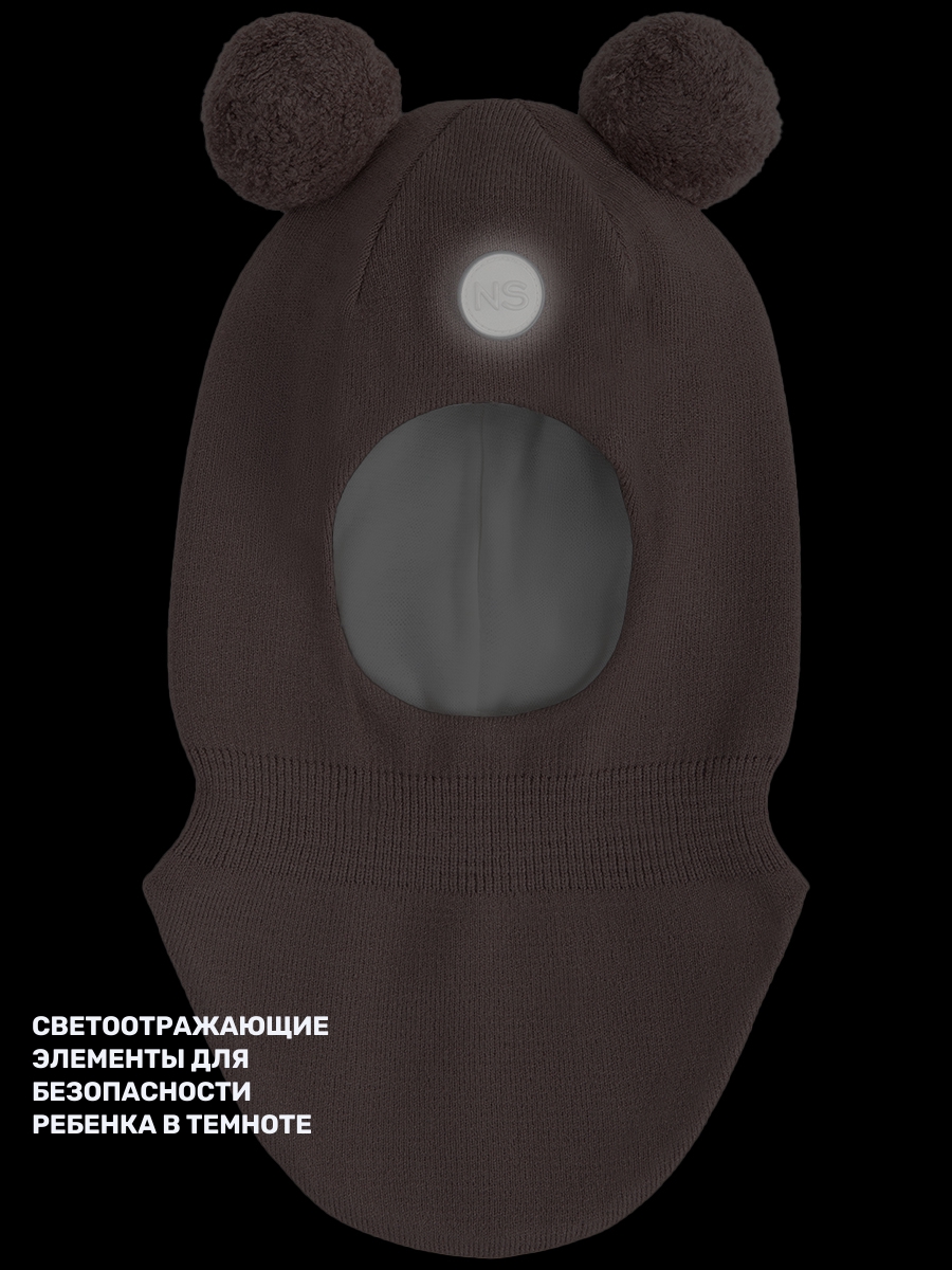 Шапка NIKASTYLE 10м10025 какао - фото 6