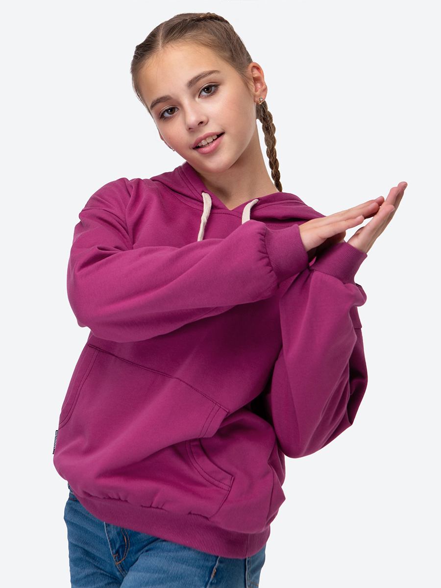 Худи HappyFox HF00158сливовый - фото 7