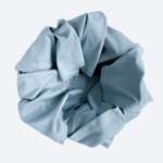 Плед-пелёнка Mjolk Baby Blue трикотажная 115*85