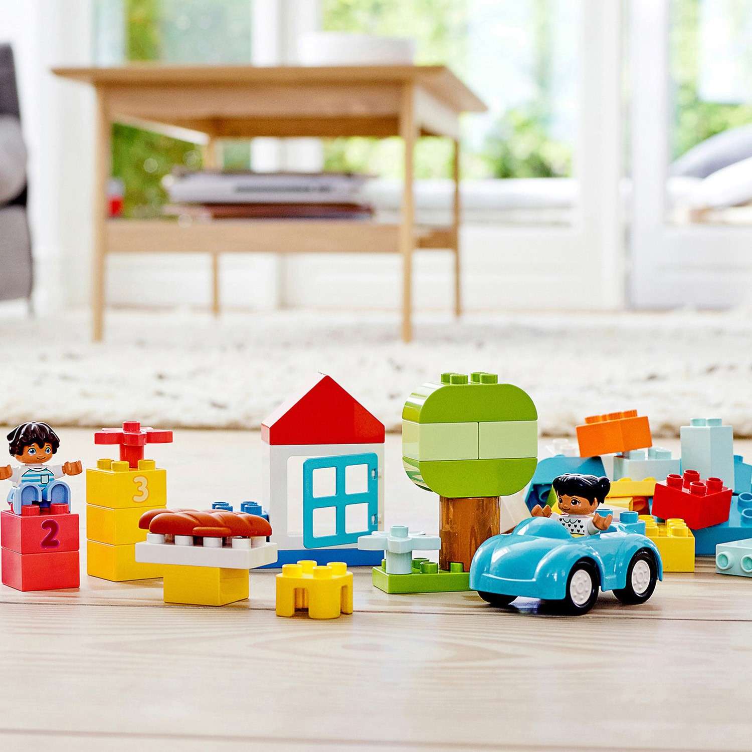 Конструктор LEGO DUPLO Коробка с кубиками блочный - фото 16
