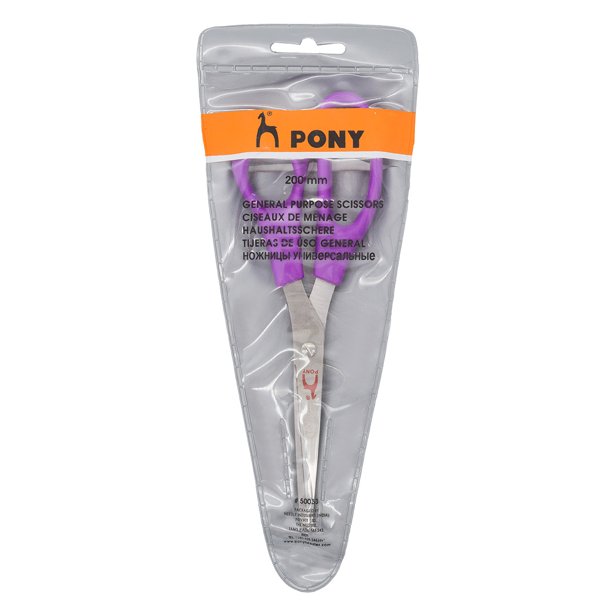 Ножницы канцелярские Pony - фото 4