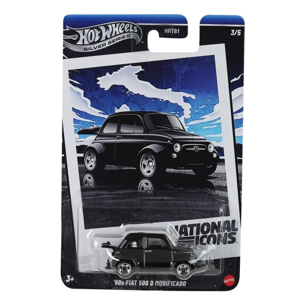 Автомобиль Hot Wheels Fiat 60s 500 D Modificado 1:64 HRT81/JBY88 - фото 1